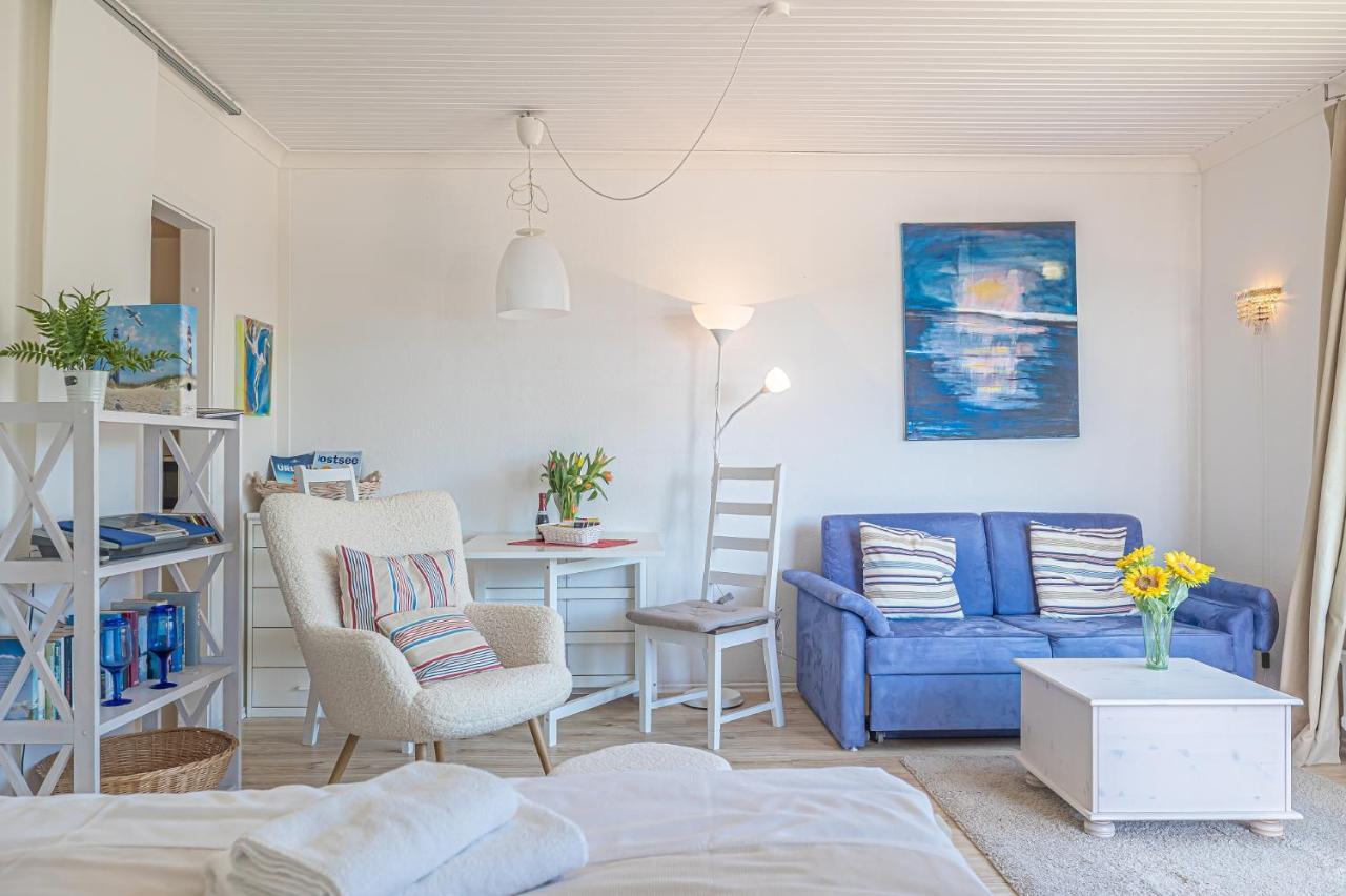Fewo1846 - Sonne Und Meer - Kleines Studio-Apartment Mit Balkon Und Meerblick Glücksburg المظهر الخارجي الصورة
